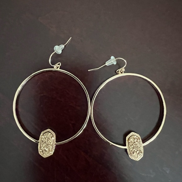 Kendra Scott elora hoop earrings - Picture 2 of 4
